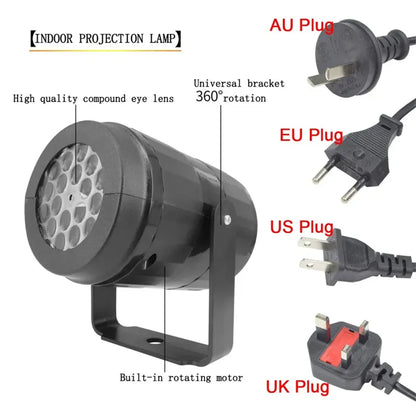 Snowflake LED Projector Light